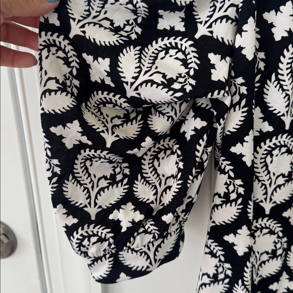 NWT DIANE VON FURSTENBERG Noelle Mini Dress In Woodcut Size XL - Picture 3 of 12